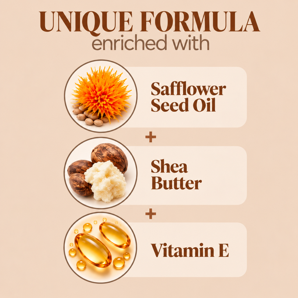 Almond Body Buttercream – Moisturizing Shea Butter & Safflower Oil, Warm Nutty Almond Scent, 8 oz-1