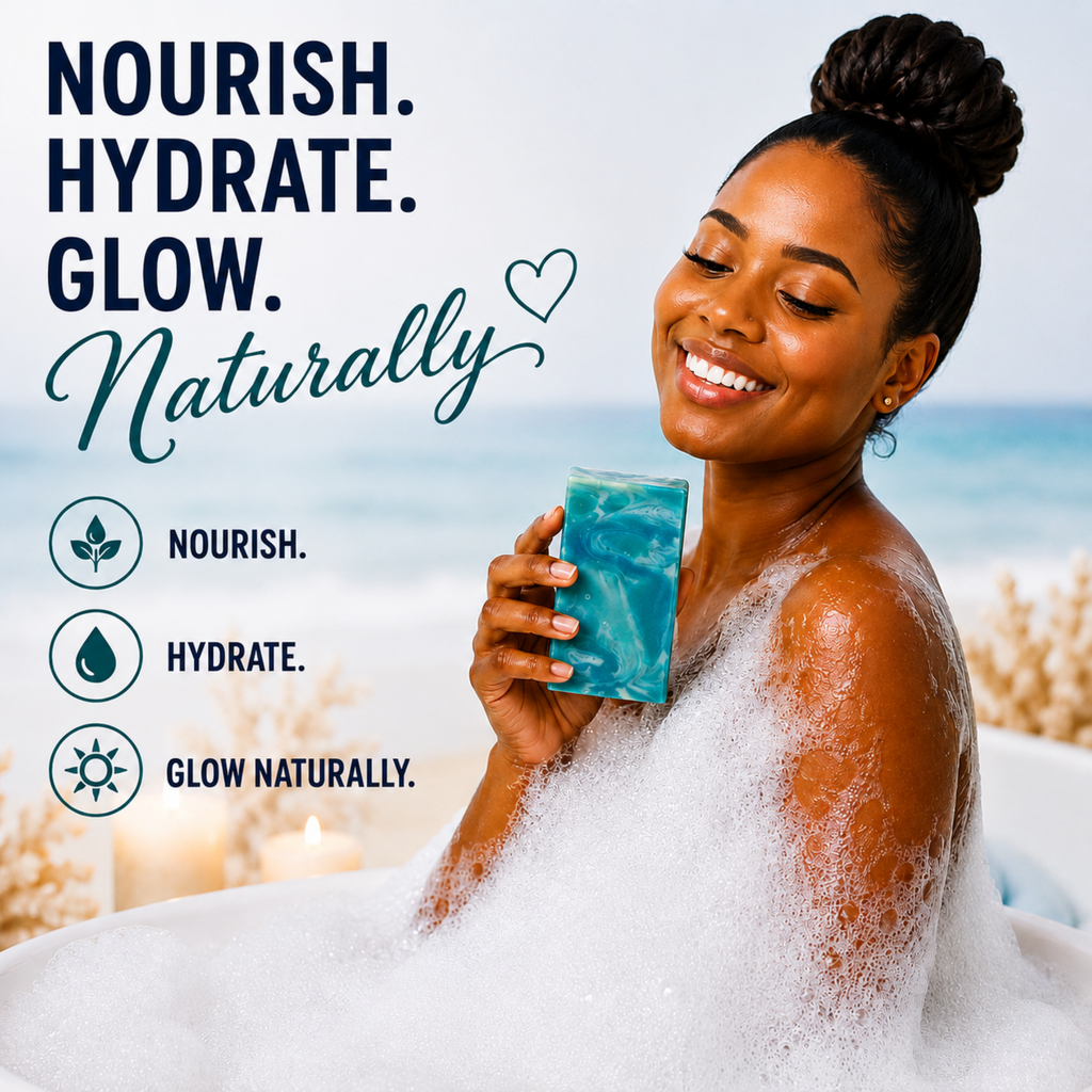 Blue Meridian Soap Bar | Masculine Scent Handmade Moisturizing Bath Soap-2