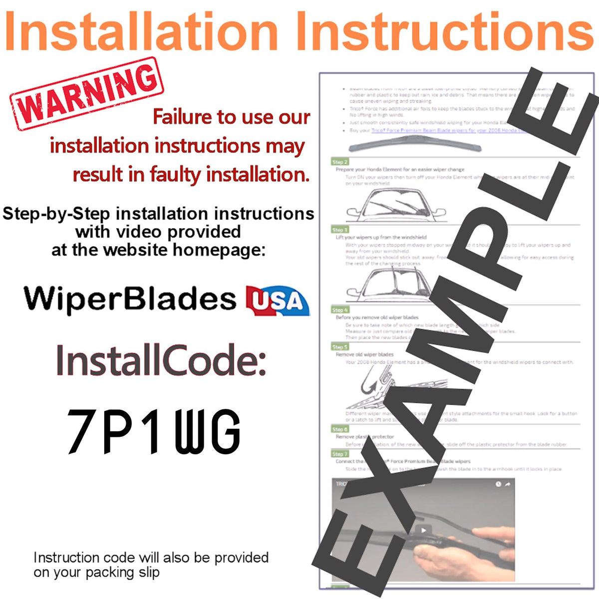 2015 Lexus RC350 Wiper Blades Set w/1yr Warranty (Set of 2) Pulse Beam Wipers-4