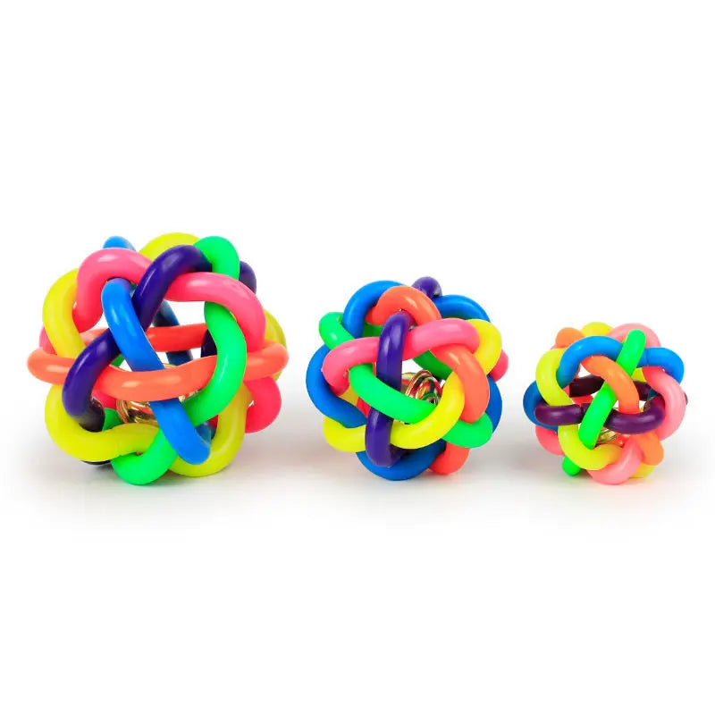 Interactive dog chew toy and molar teeth cleaning aid made from durable pet safe plastic
