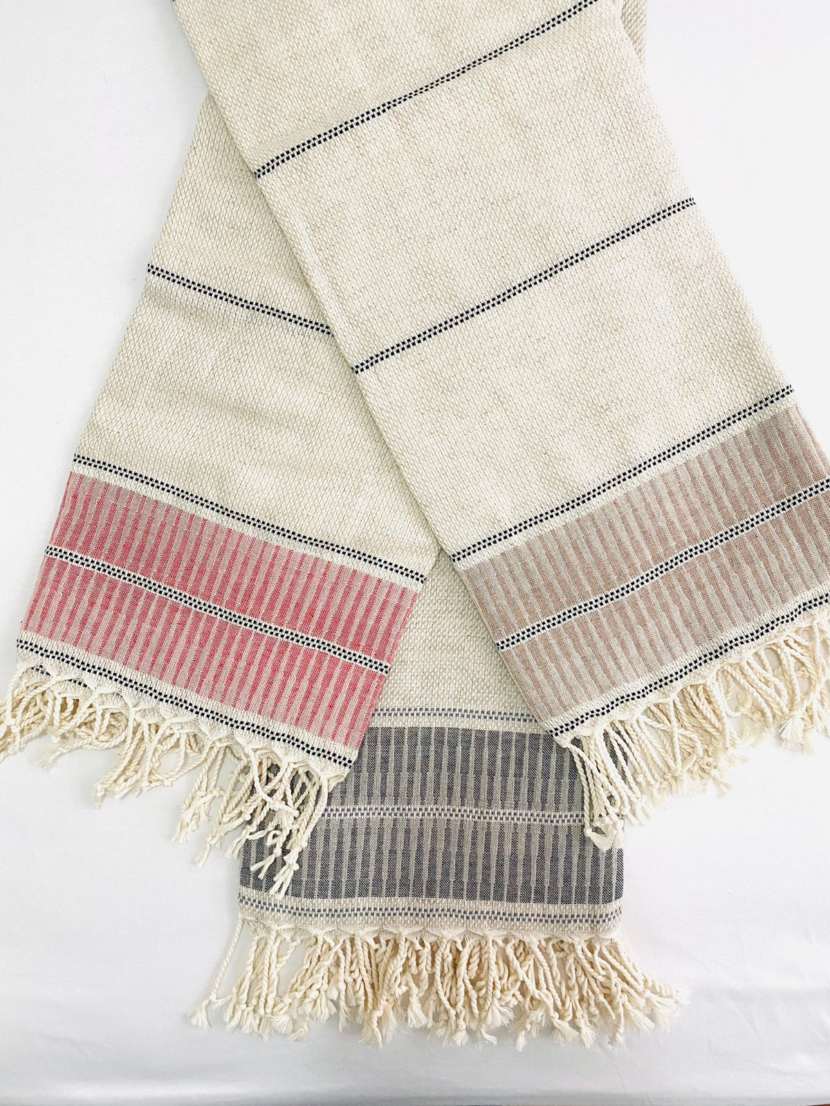 Handwoven hammam towel "Izmir"-7