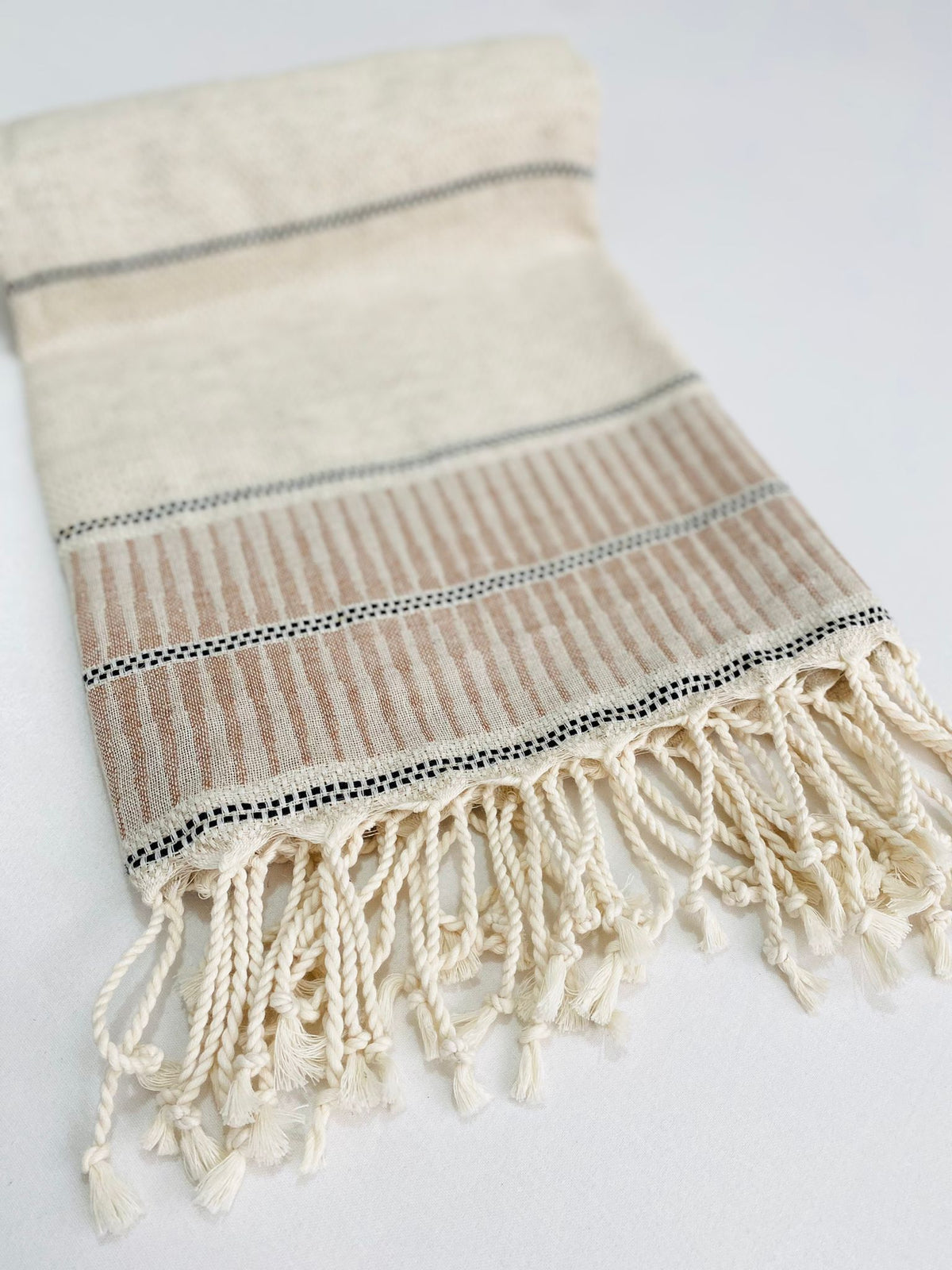 Handwoven hammam towel "Izmir"-6