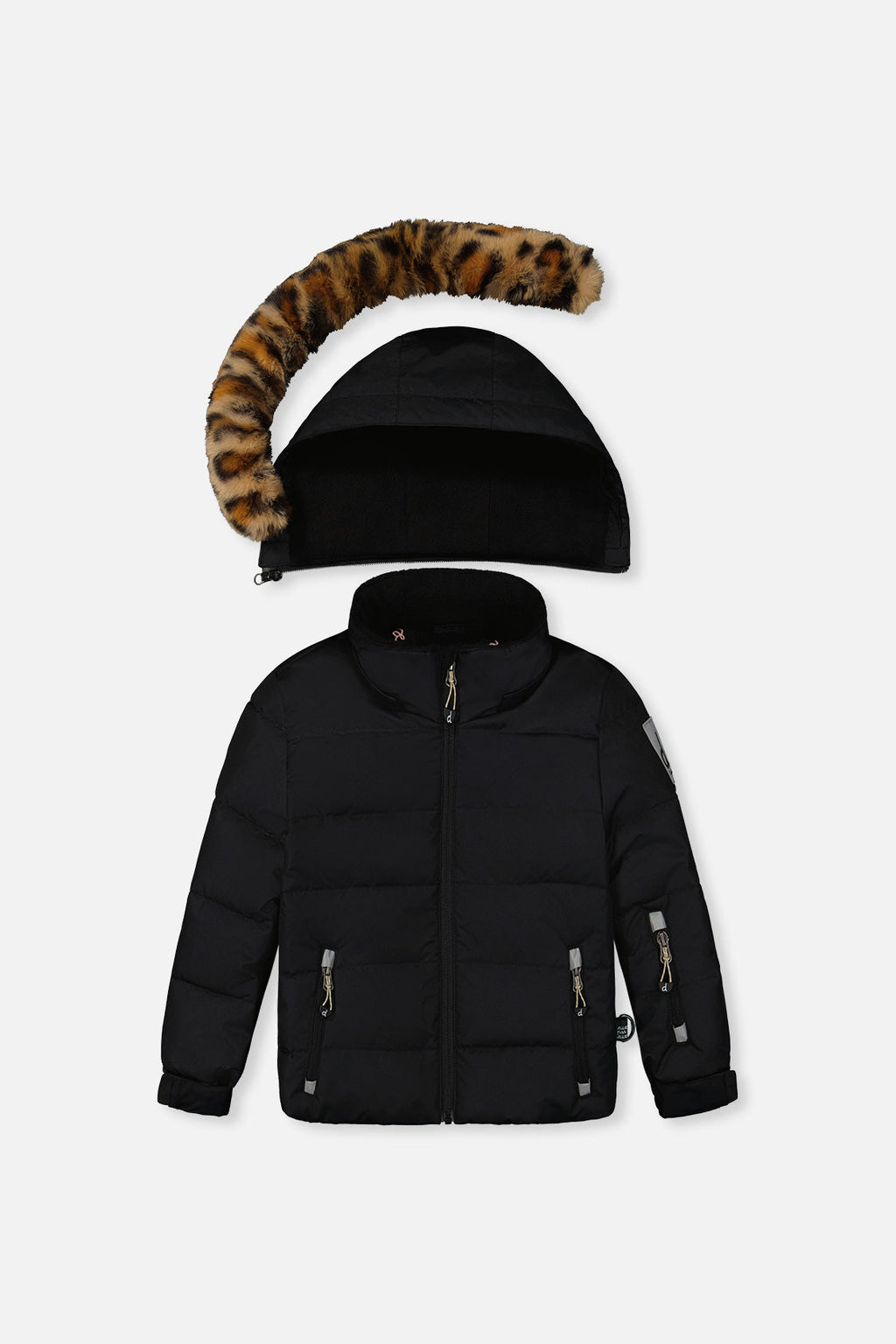 Two Piece Play Snowsuit Black-4