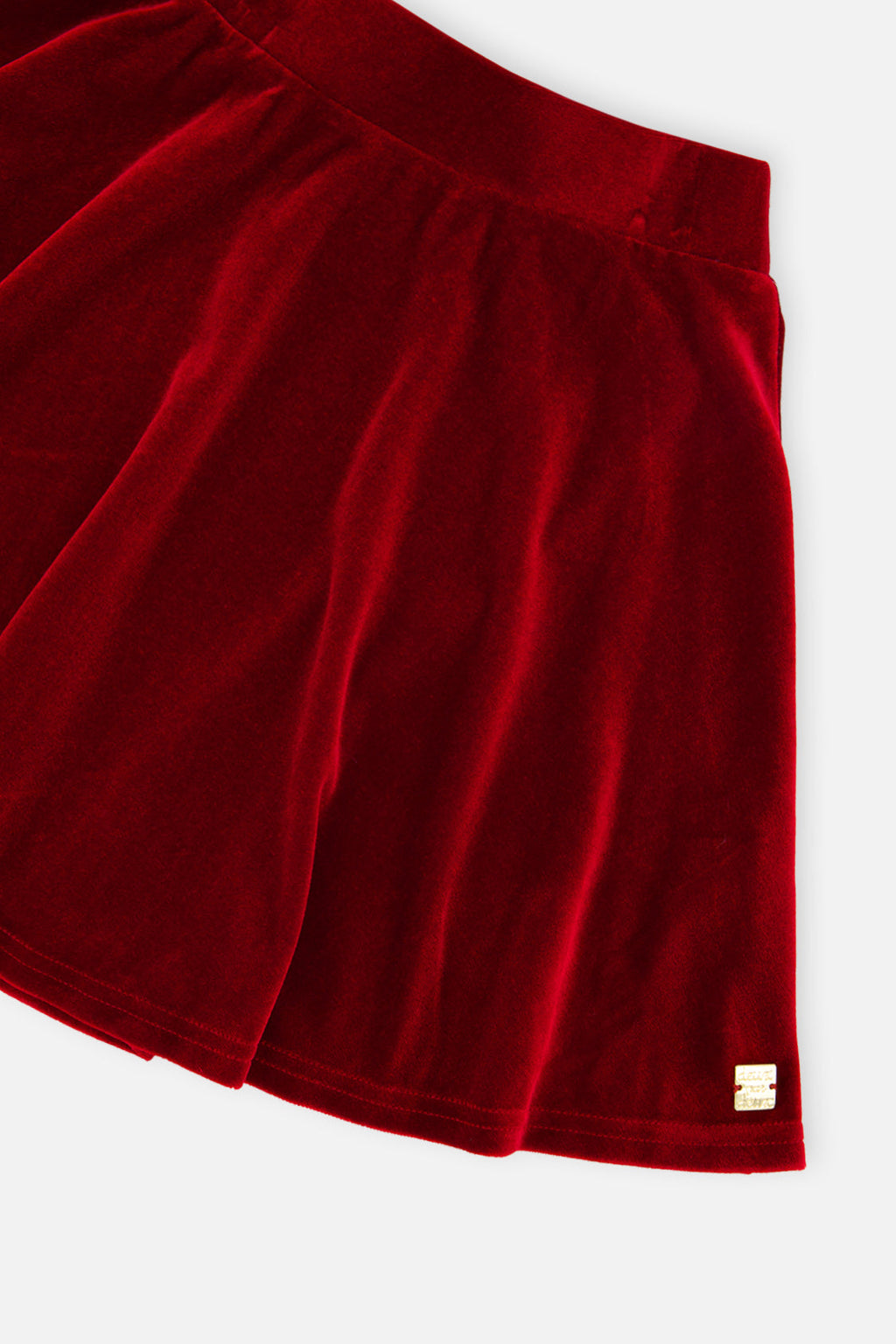 Velvet Skirt Red-6