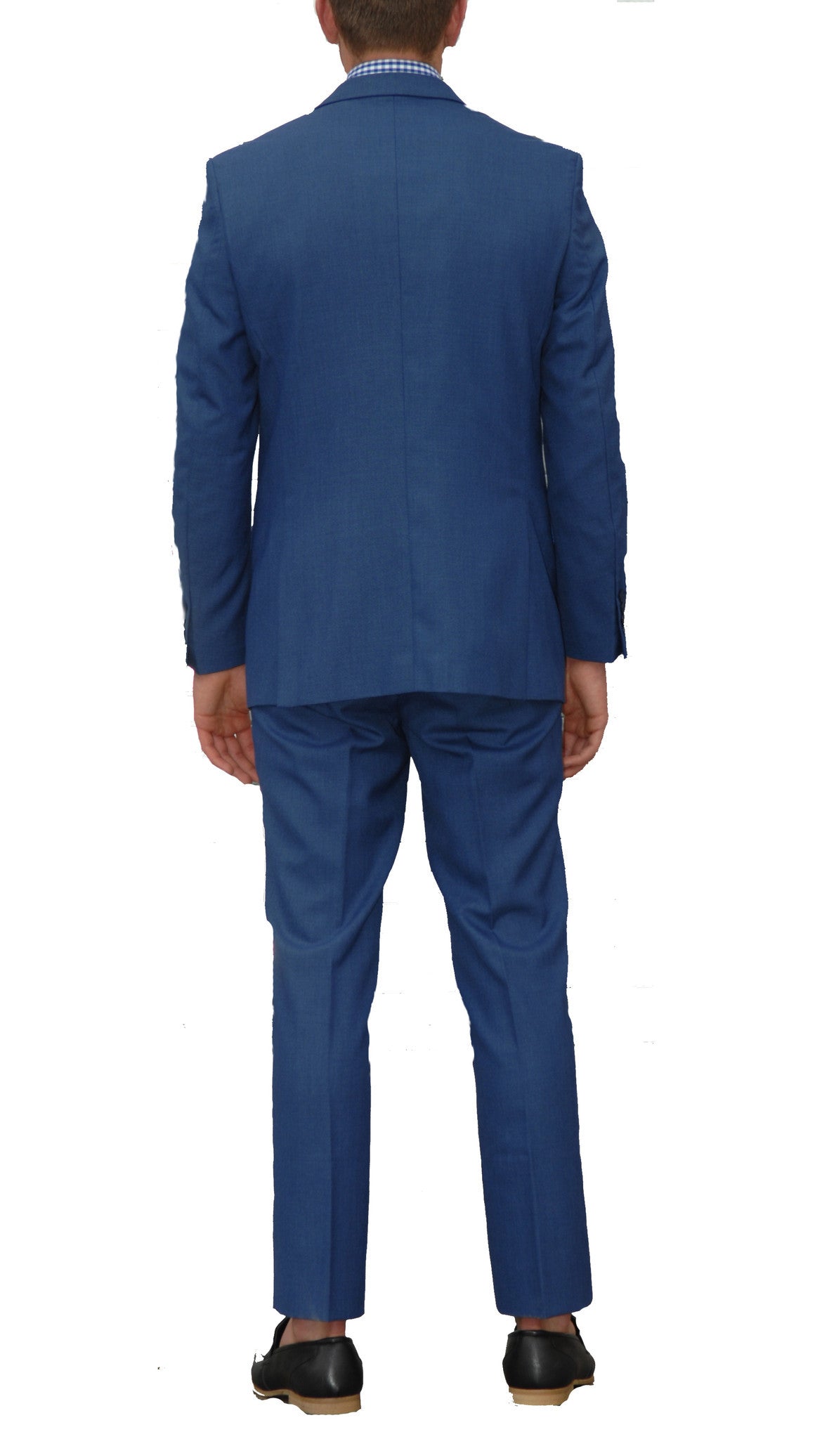 New Blue Slim Fit Suit - 3PC - JAX-2