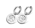 Oorringen met Secret Garden Zilver JE020S-0
