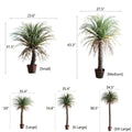 Moroccan Artificial Palm Tree In Pot-5