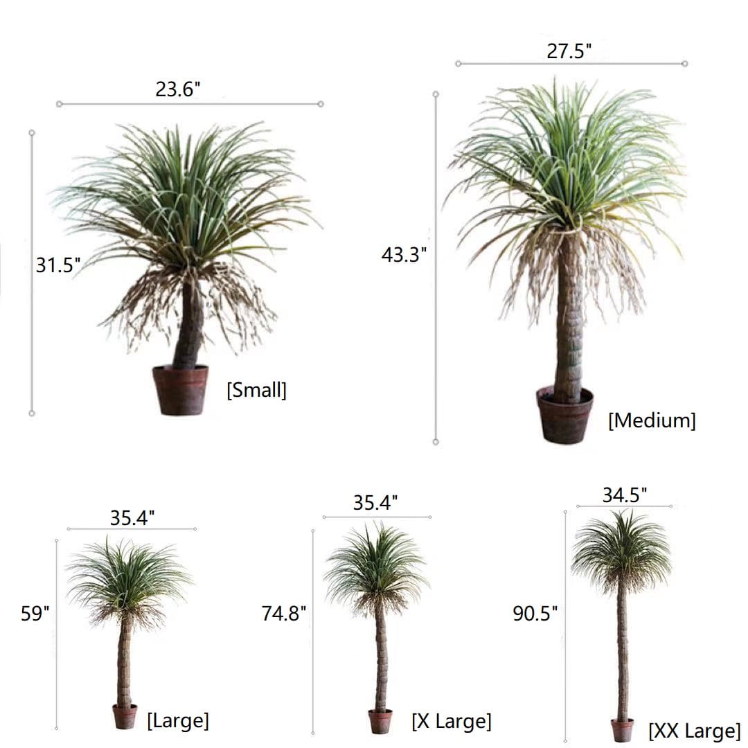 Moroccan Artificial Palm Tree In Pot-5