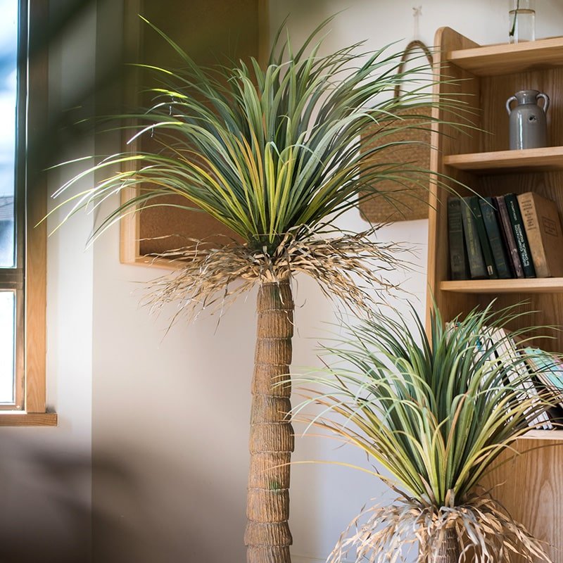 Moroccan Artificial Palm Tree In Pot-1