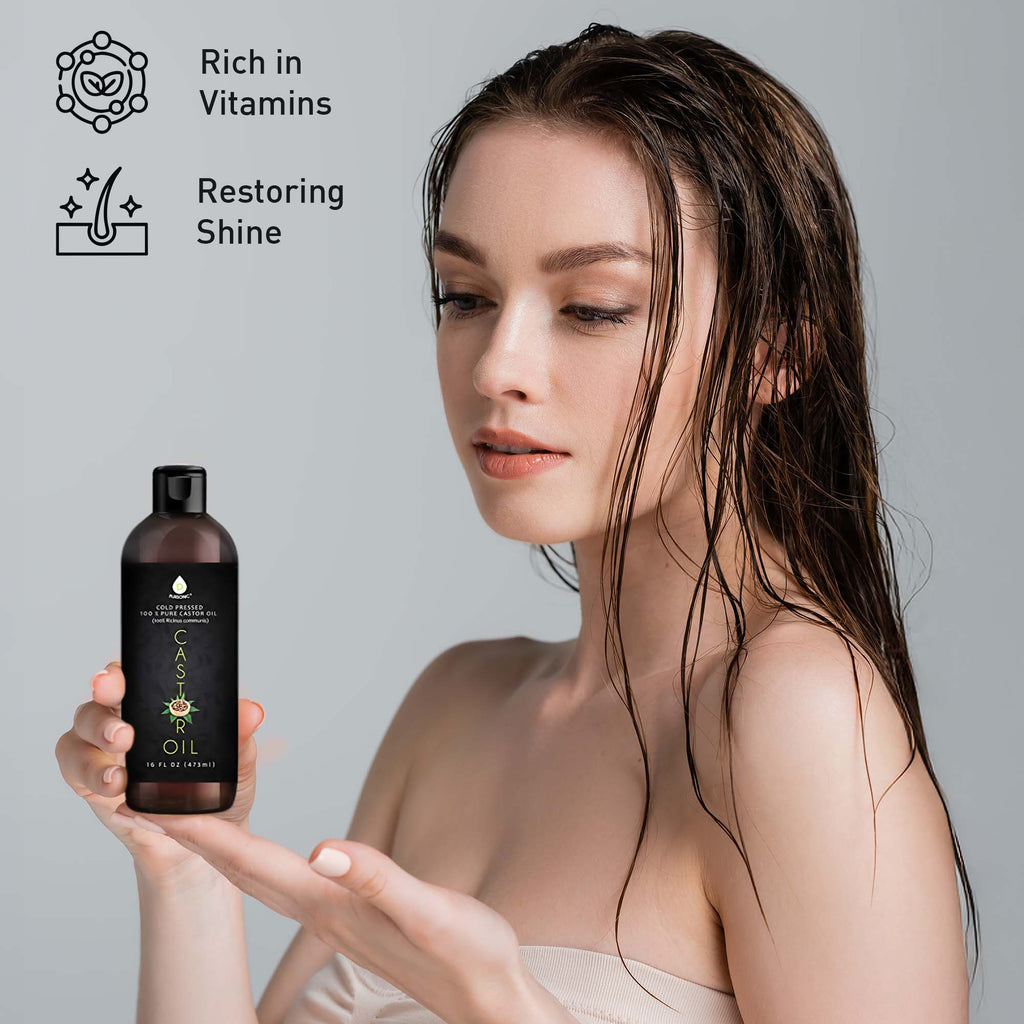 Pursonic essential oil skin care mega bundle featuring jojoba, rosehip, almond, coconut, and castor oil — view 2