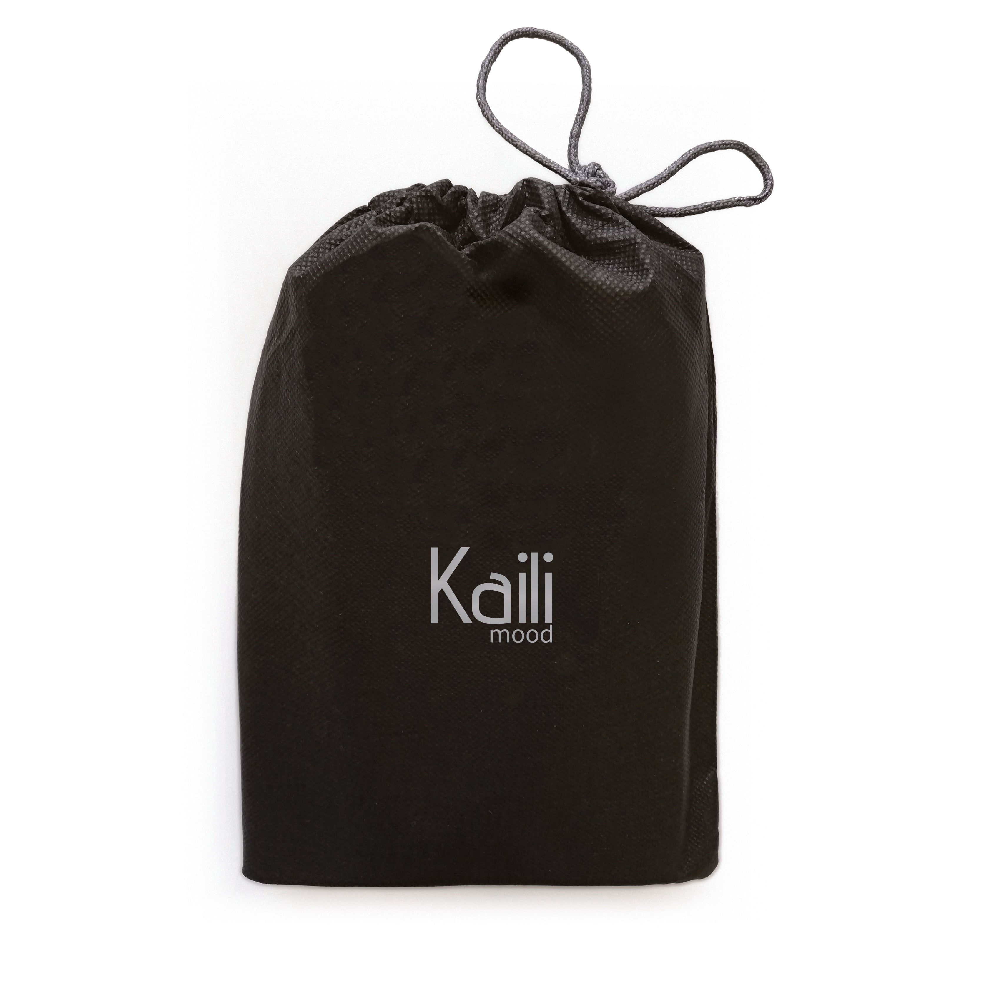 Dark brown genuine leather mini keychain pouch with zipper closure and polished nickel hardware. — view 5