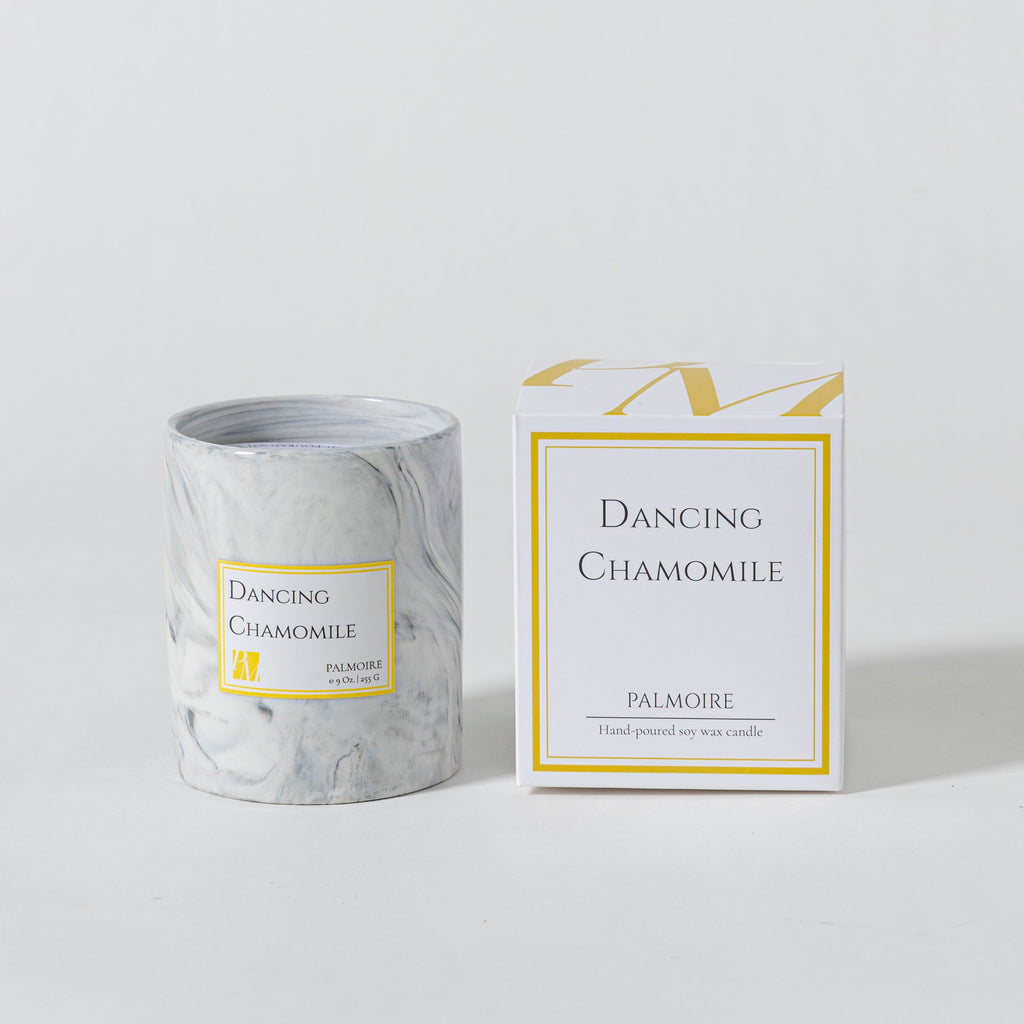 Dancing Chamomile Soy Wax Candle-1