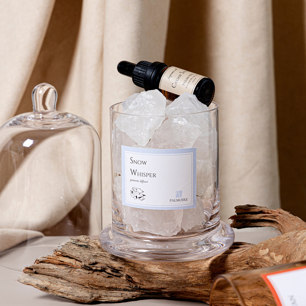 Snow Whisper Gemstone Diffuser-2