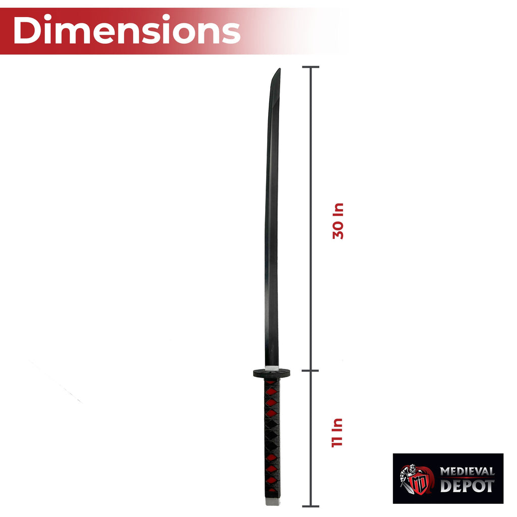 Tanjiro Kamado Demon Slayer Foam Katana Sword With Scabbard-1