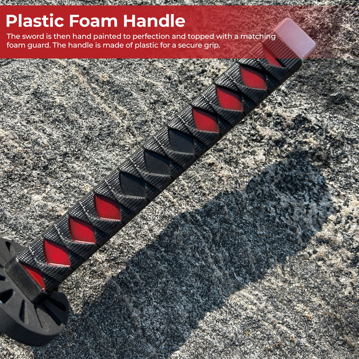 Tanjiro Kamado Demon Slayer Foam Katana Sword With Scabbard-4