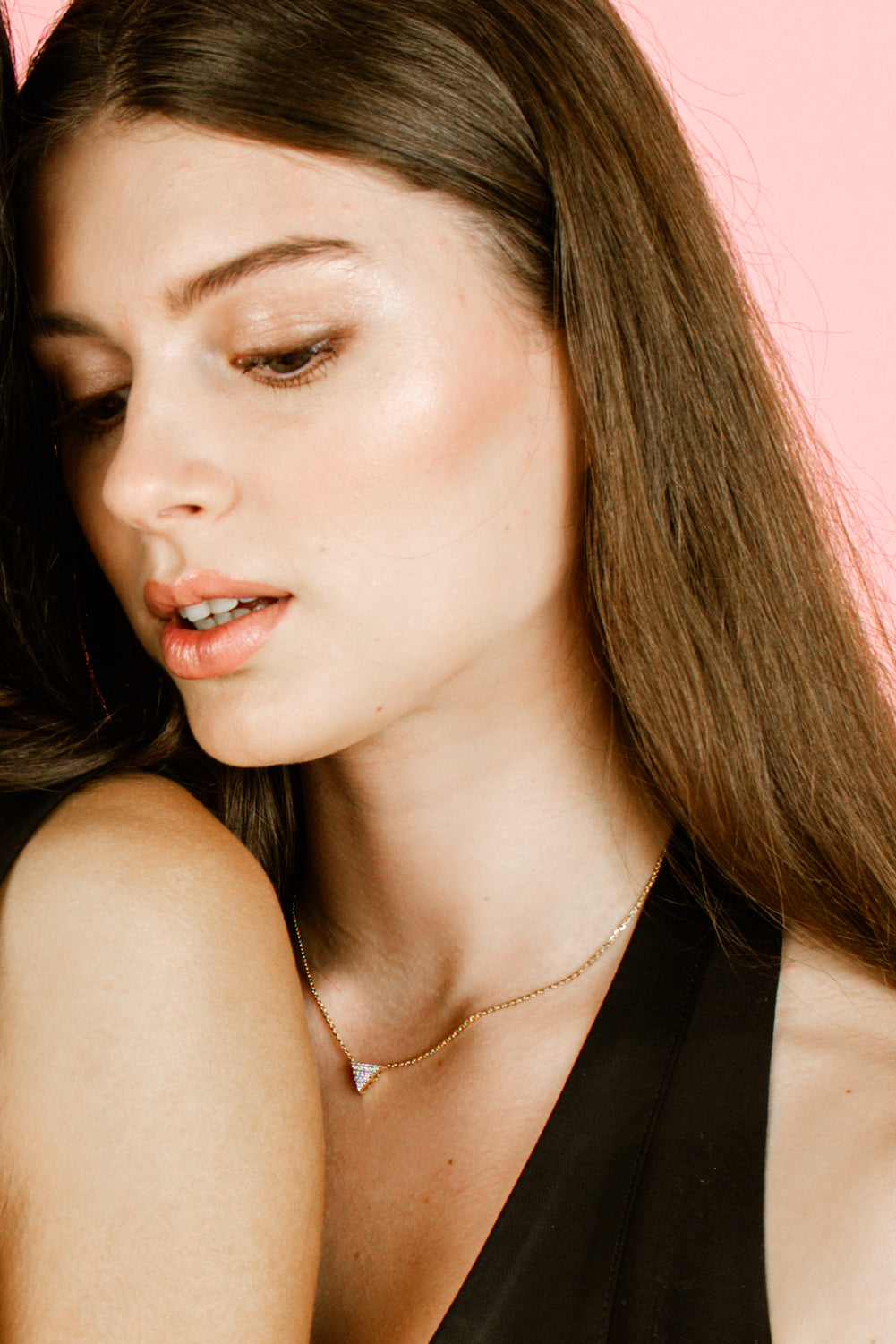 Maren Triangle Necklace-3