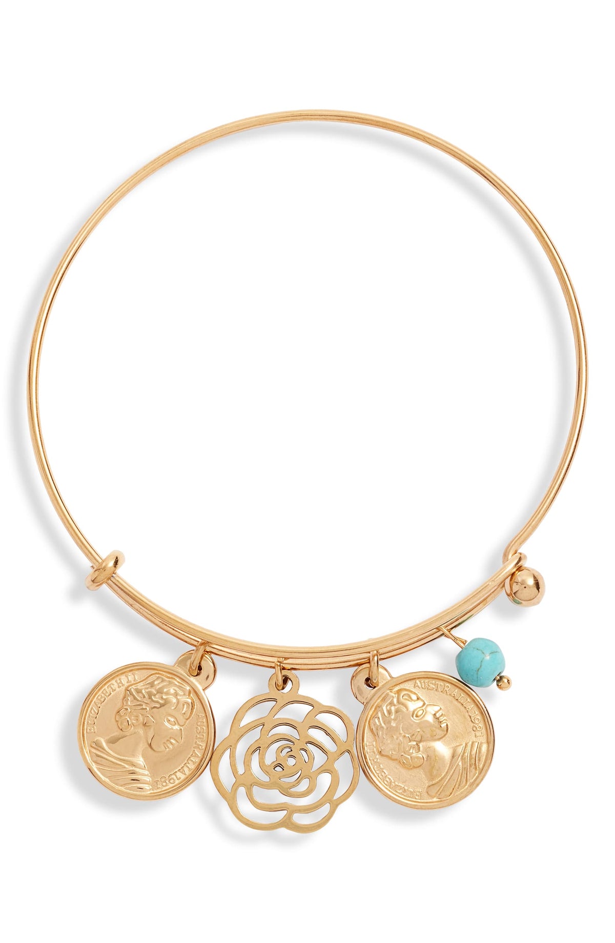 Multi Charm Bangle | More Colors Available-0