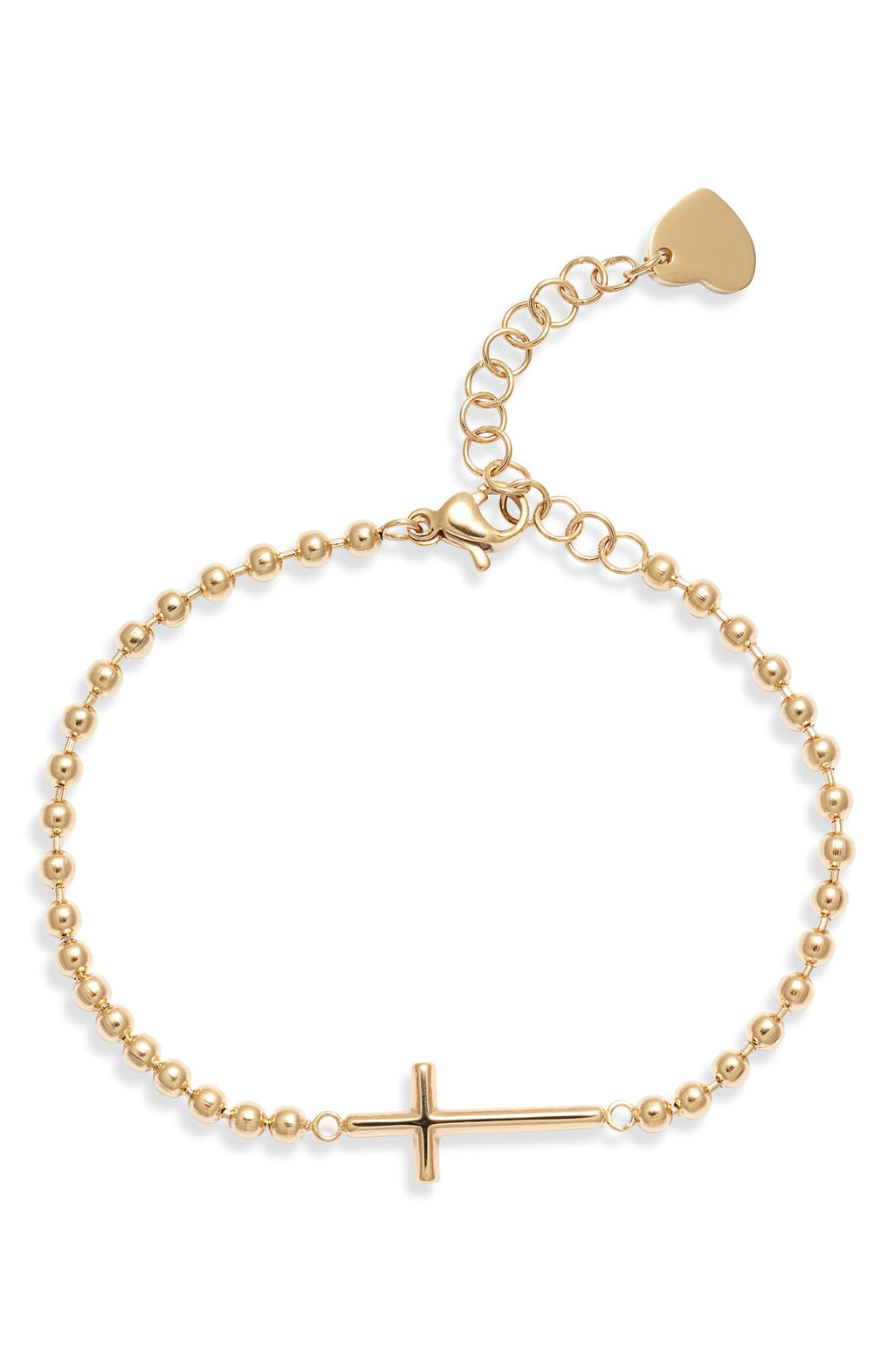 Cross Charm Bracelet | More Colors Available-0