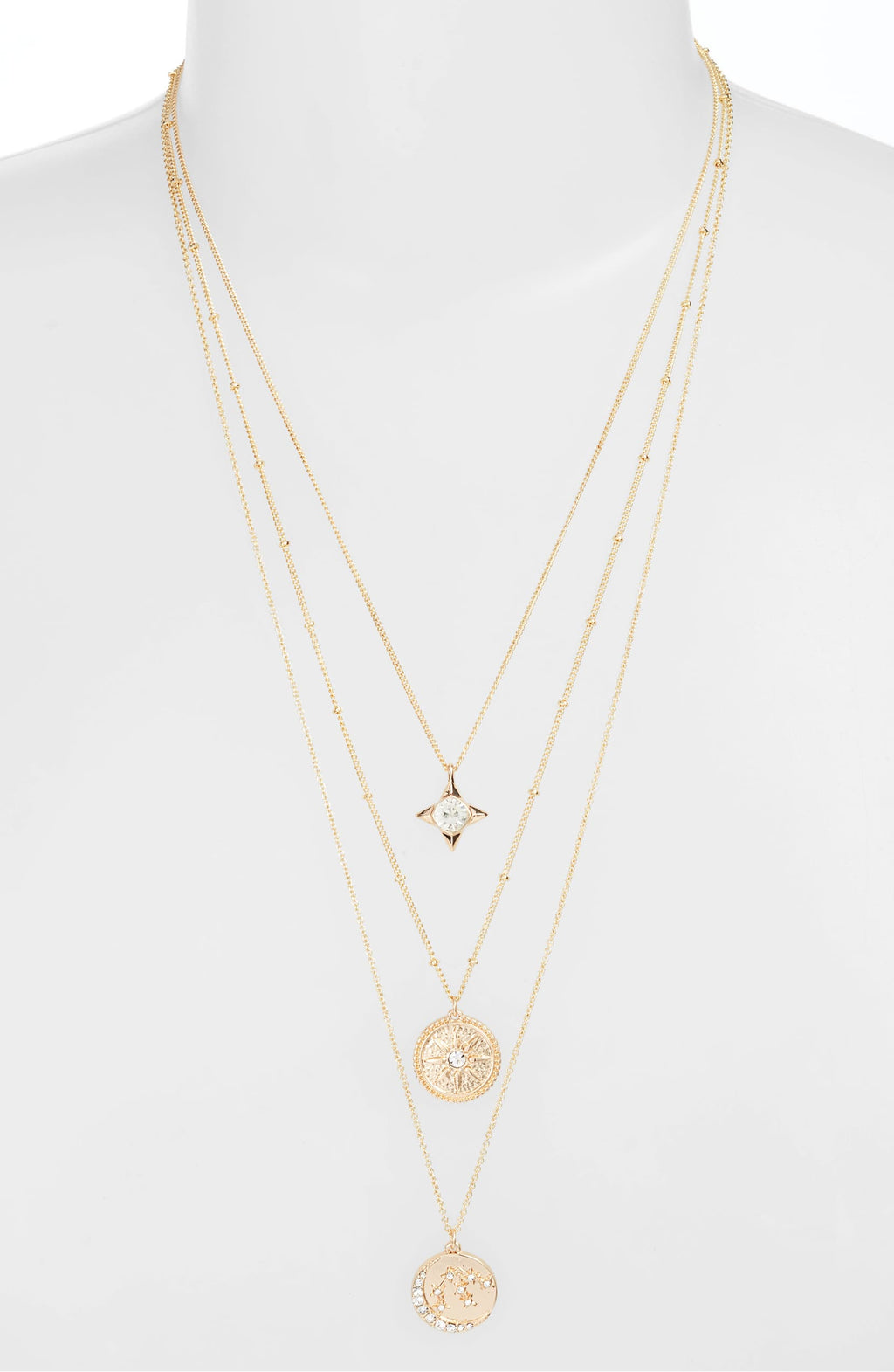 Astrological Charm Necklace - Aquarius-1