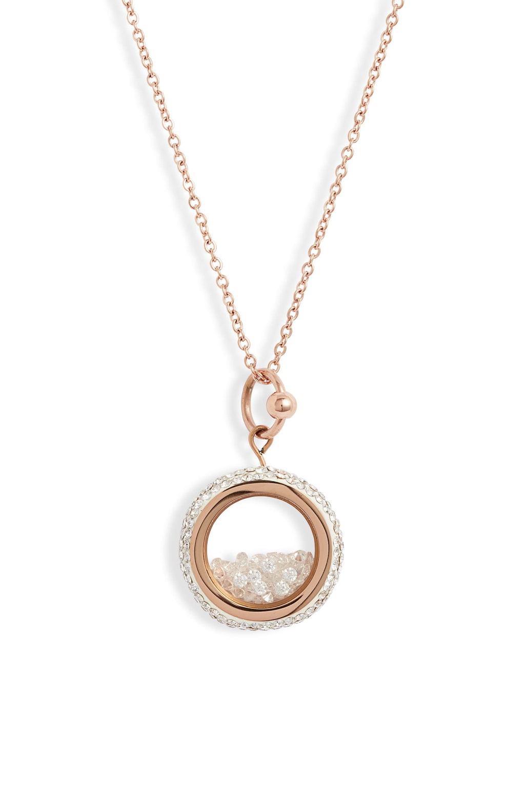 Crystal Vessel Necklace | More Colors Available-0