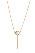 Pearl Drop Necklace-0