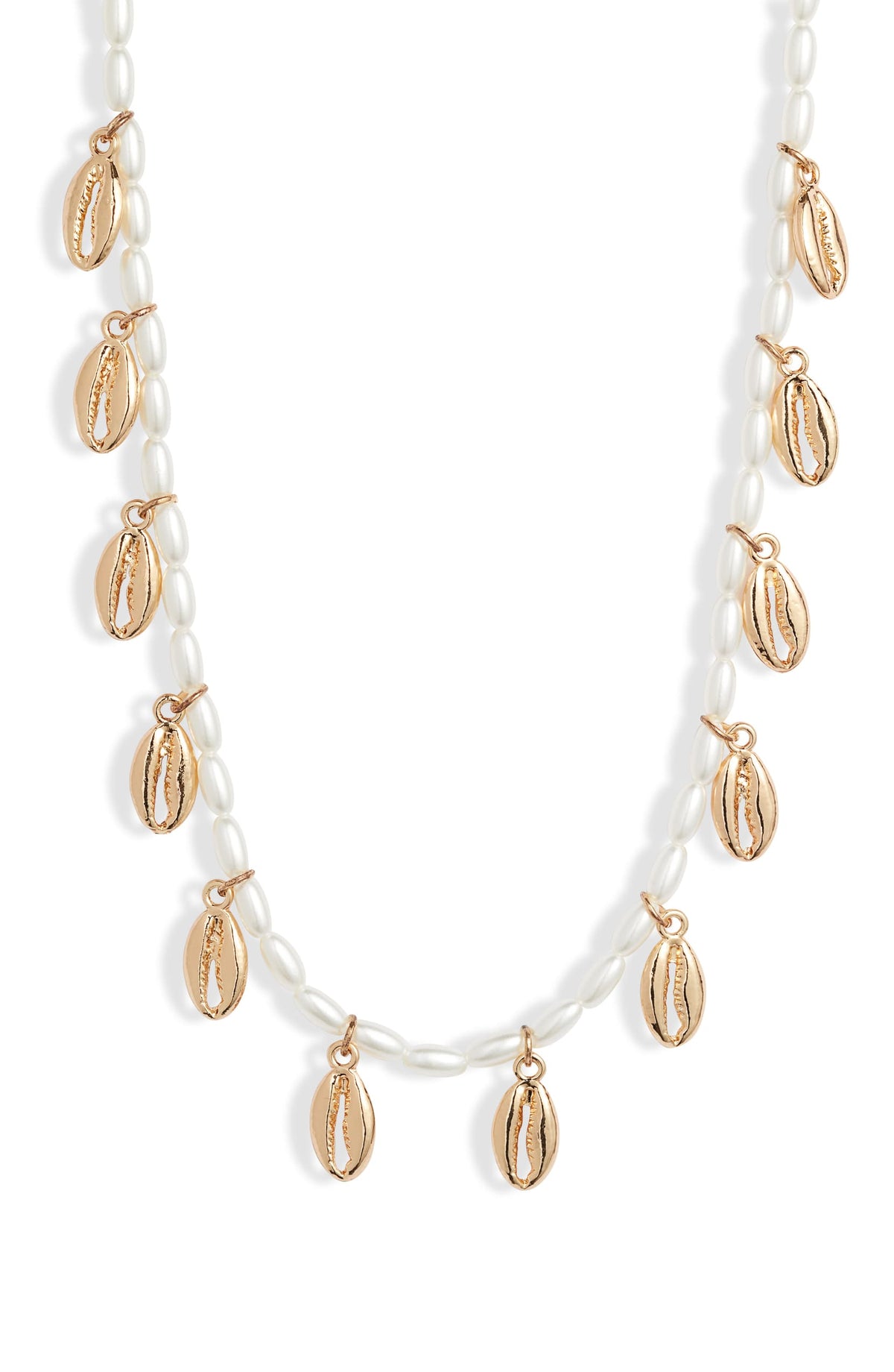 Pearl Shells Necklace-0