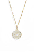 Coin Pendant Necklace | More Colors Available-0