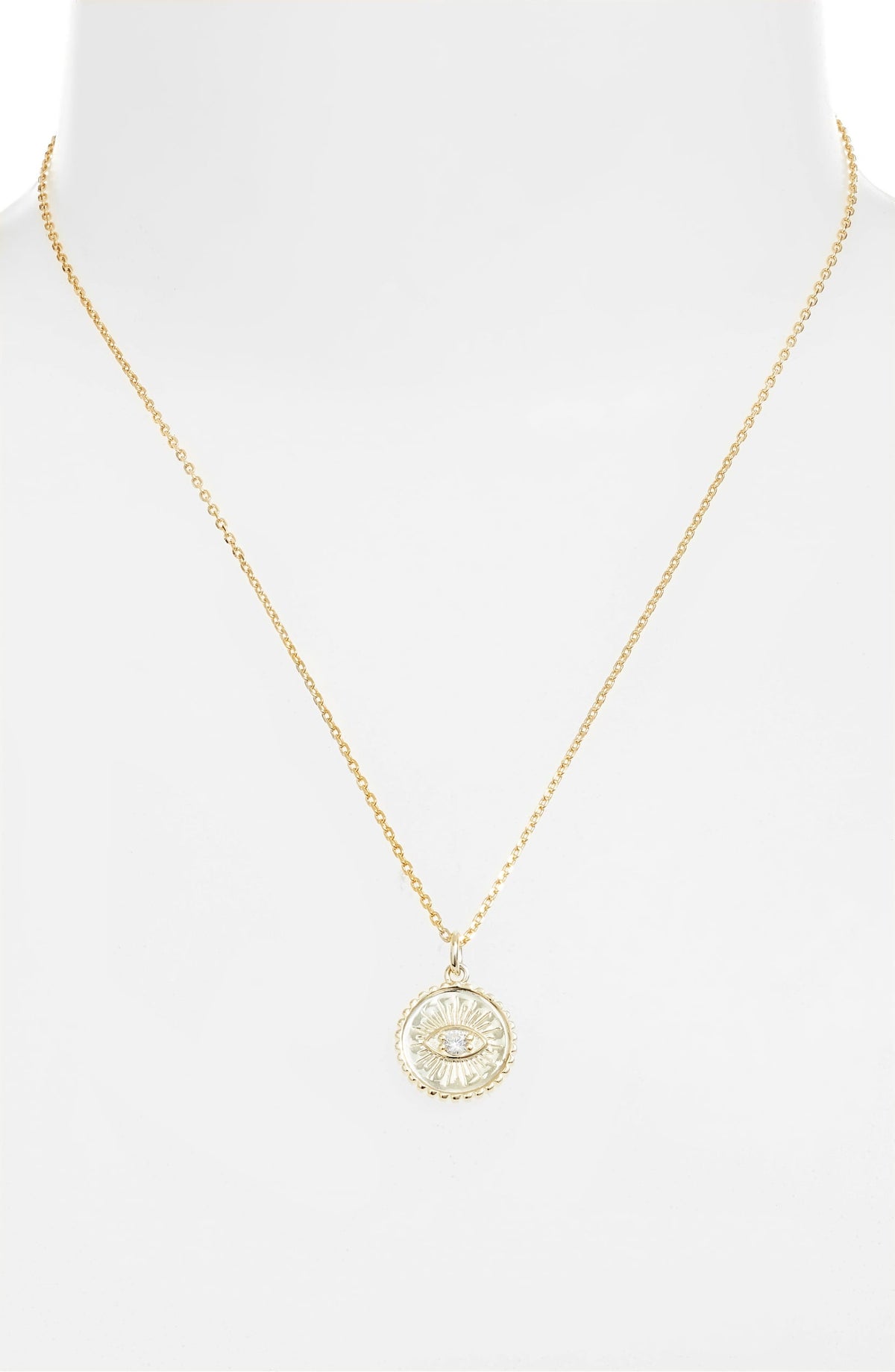 Coin Pendant Necklace | More Colors Available-1