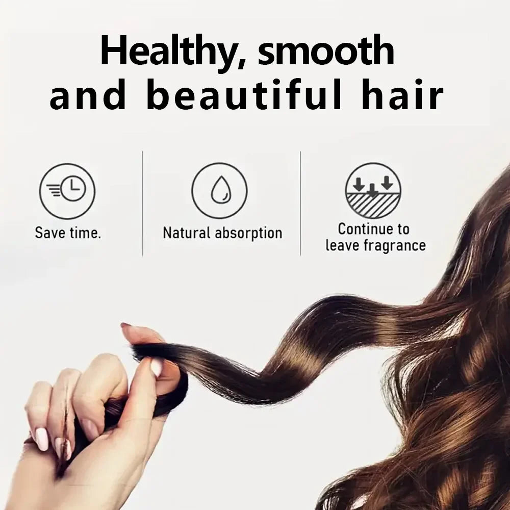 Keratin deep repair moisturizing hair mask container for dry damaged hair treatment and hydration — view 5