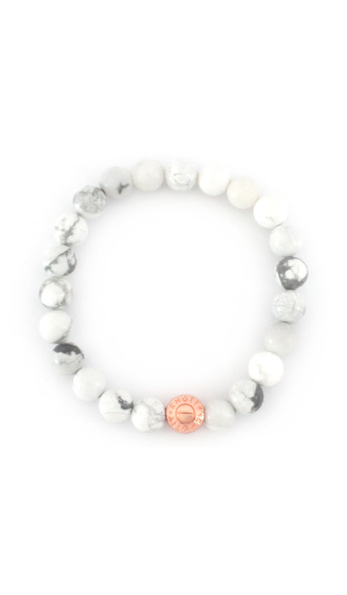 Tessa Bracelet | White Howlite-0