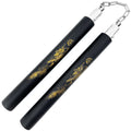 Laser Dragon Black Martial Arts Nunchaku-0