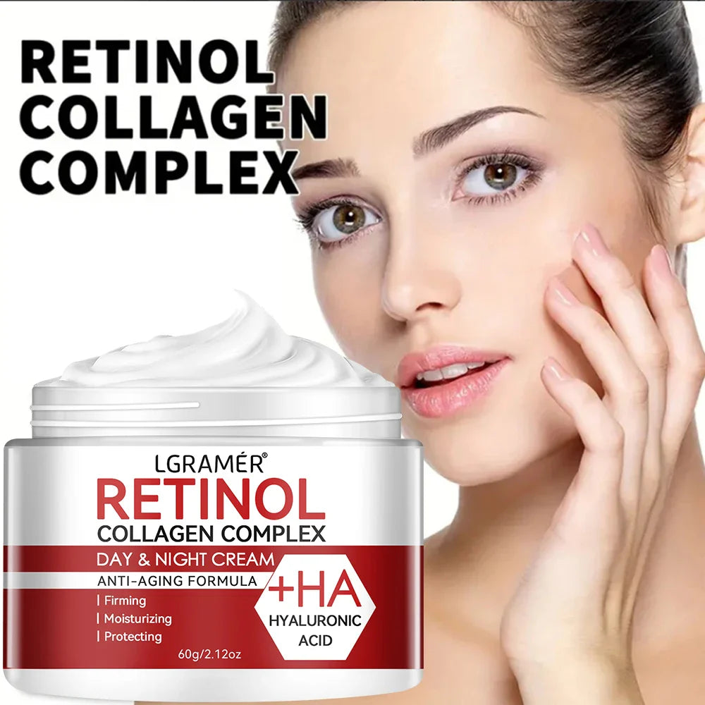 LGRAMER retinol face cream jar for anti-aging and daily skin hydration — view 2