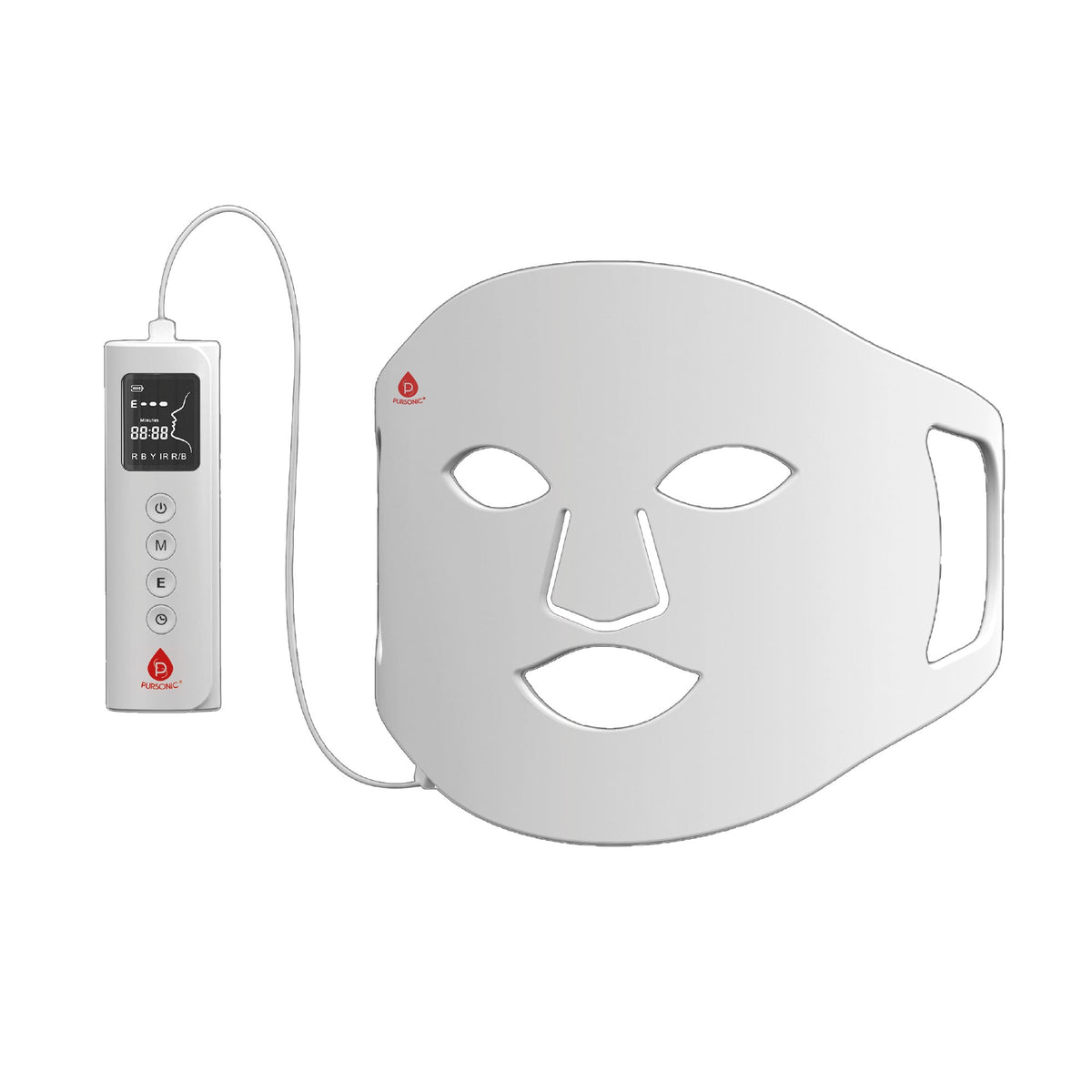 LED Light Therapy Mask with Smart Controller-3