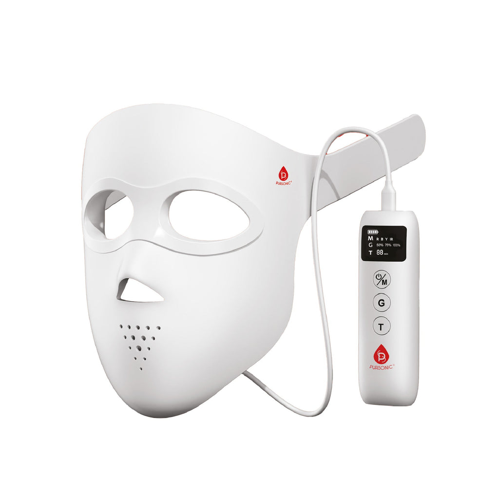 Pursonic 3D Soft-Silicone LED Light Therapy Mask with Smart Controller-3