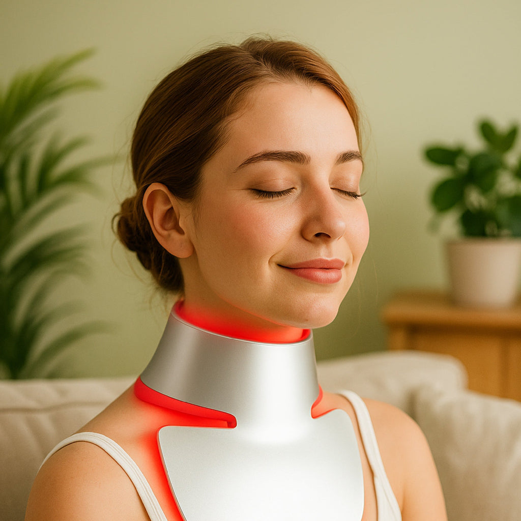 Pursonic LED Light Therapy Neckplate – Rejuvenate Your Neck & Décolleté-2