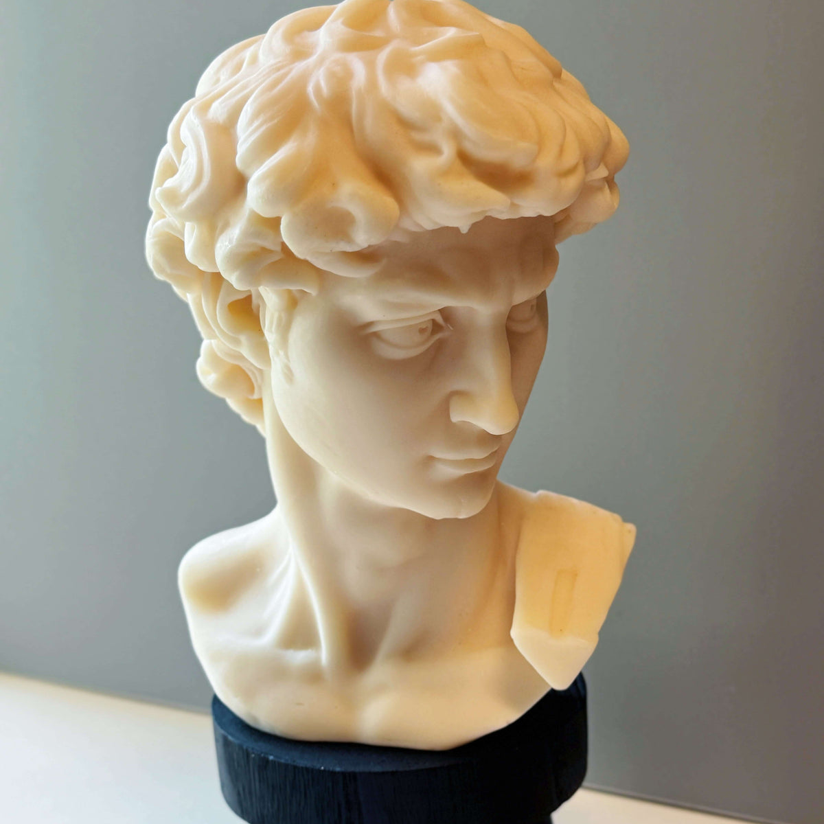 David Head Sculptural Candle | 11" Bust-3