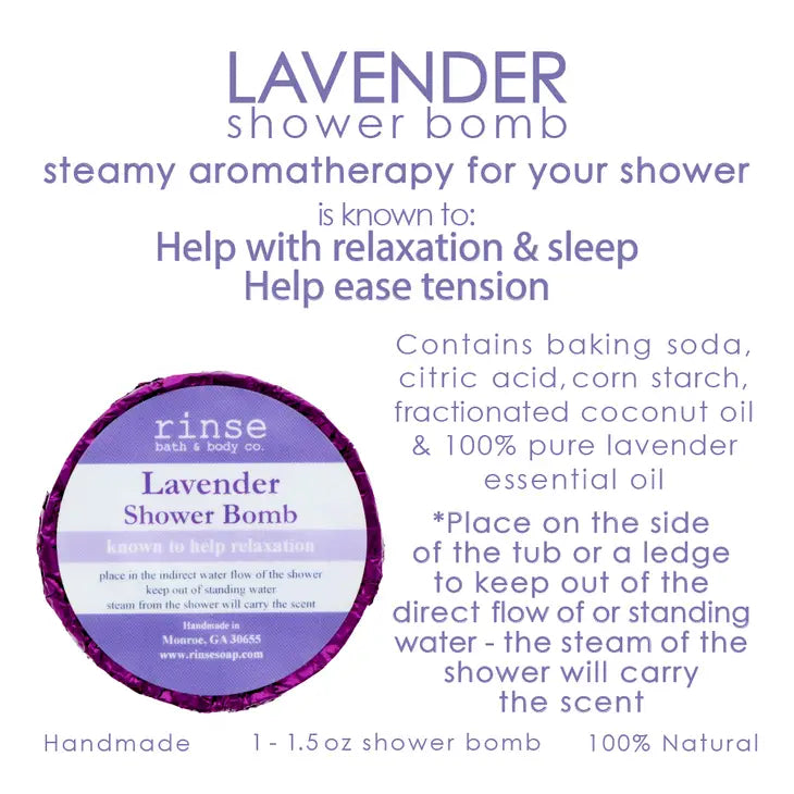 Lavender Shower Bomb-1