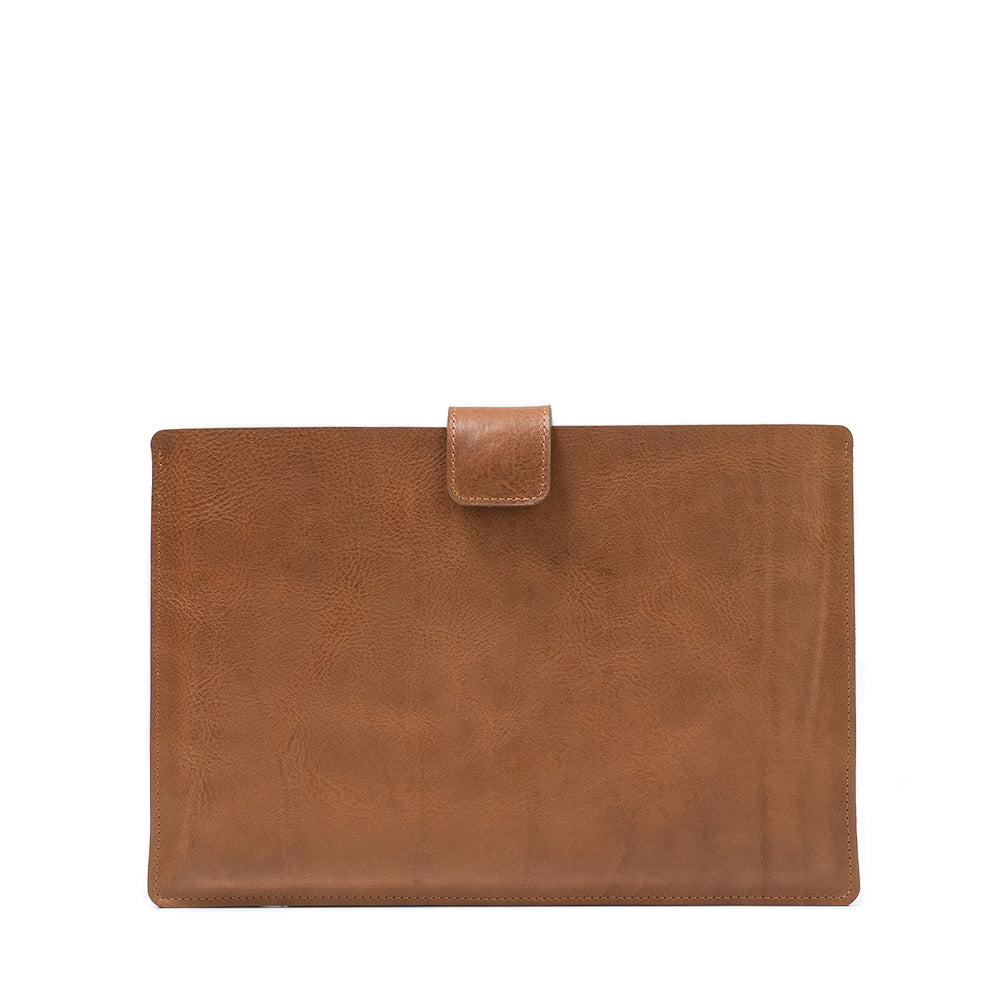 Leather Sleeve for MacBook with zipper pocket-0