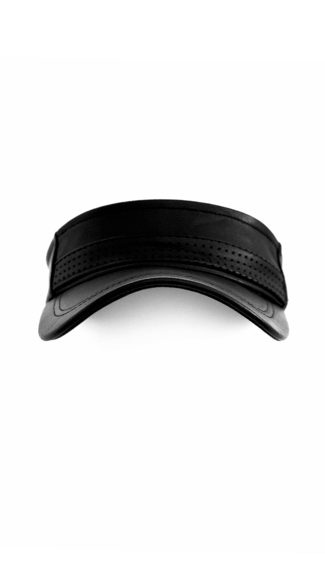 Leather Tennis Visor-2