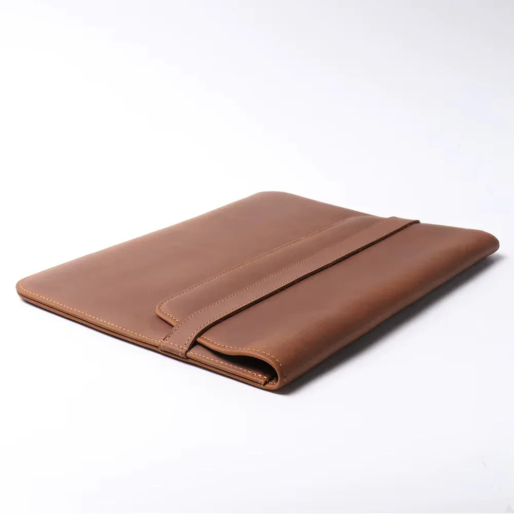 The Runa Leather Laptop Sleeve-1
