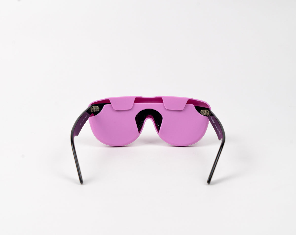 Funda de gafas de silicona flexible - Lila-1