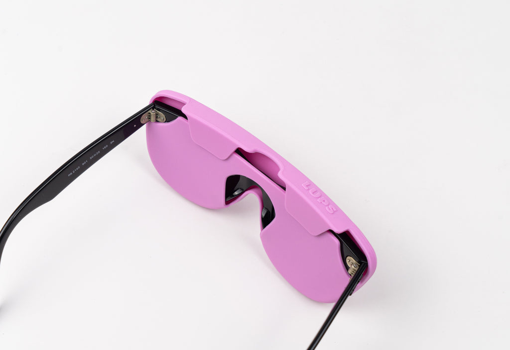 Funda de gafas de silicona flexible - Lila-2