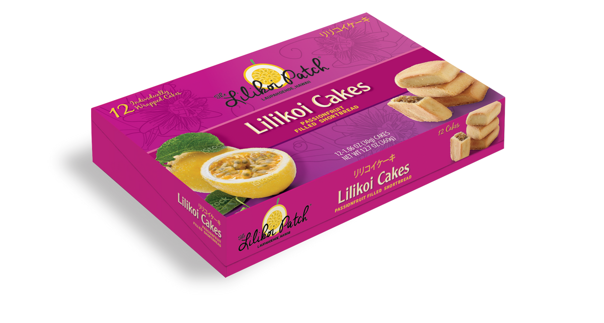 Lilikoi Tea Cakes 12ct Gift Box-0