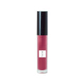 Liquid rouge lip gloss tube with doe-shaped applicator showcasing high shine shimmer and vibrant tint
