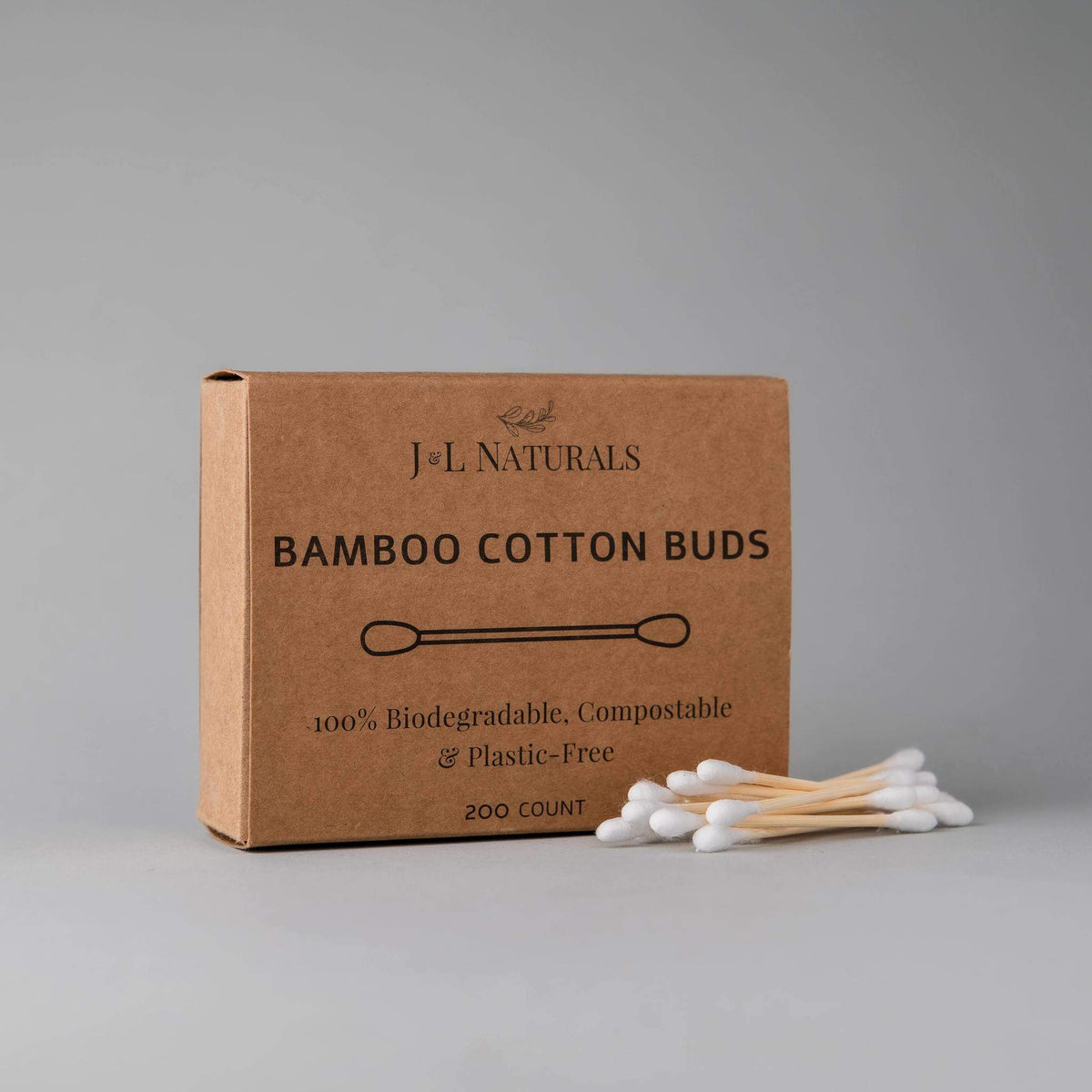 Bamboo Cotton Buds 200-Pack-1