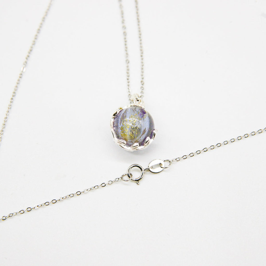 Planet Murano Aroma Necklace - Lunar Lavender | Energy & Healing | Diffuse on the go-0