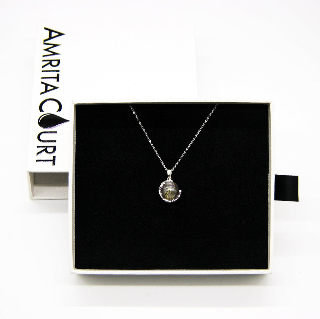 Planet Murano Aroma Necklace - Lunar Lavender | Energy & Healing | Diffuse on the go-4