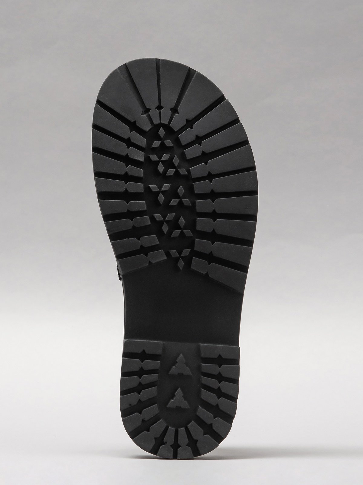 Women's black sandals with minimalist design and durable man-made fibre sole for summer wear — view 5