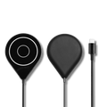 Ultra slim magnetic wireless charger pad with USB-C cable for smartphones