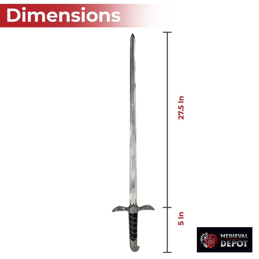 Majestic Dark Eagle Assassin Video Game Medieval Sword-1